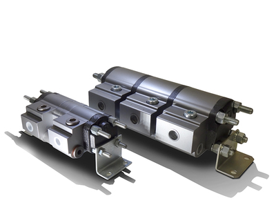 1.铝合金体同步分流马达